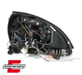 Prednja svjetla Angel Eyes (chrome) / Renault Clio II (2001-2005), LPRE13