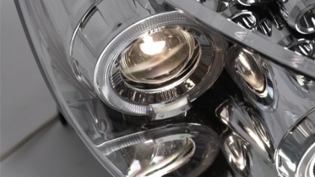 Prednja svjetla Angel Eyes (chrome) / Renault Clio III (2005-2009), LPRE27