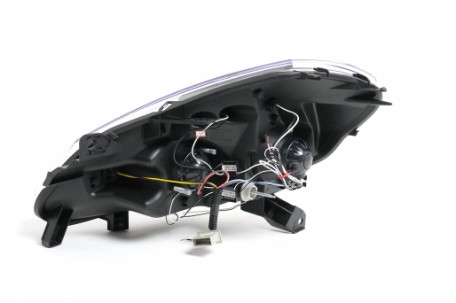 Prednja svjetla Angel Eyes (chrome) / Renault Clio III (2005-2009), LPRE27