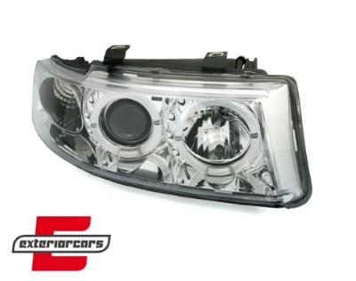 Prednja svjetla Angel Eyes (chrome) / Seat Leon Toledo (1999-2004), LPSE01