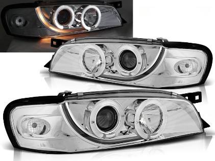 Prednja svjetla Angel Eyes (chrome) / Subaru Impreza I GM, GC, GF (05.1993-2000), LPSU01