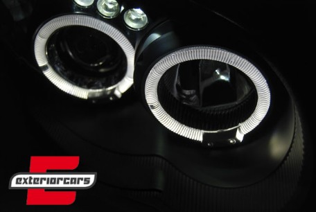 Prednja svjetla Angel Eyes (chrome) / Subaru Impreza II GD (2003-2005), LPSU03