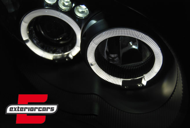 Prednja svjetla Angel Eyes (chrome) / Subaru Impreza II GD (2003-2005), LPSU03