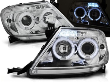 Prednja svjetla Angel Eyes (chrome) / Toyota Hilux (2005-2011), LPTO07