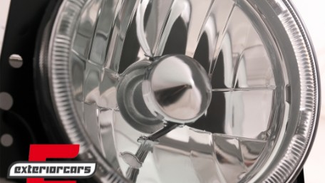 Prednja svjetla Angel Eyes (chrome) / Volkswagen Golf 2 (08.1983-08.1991), LPVW21