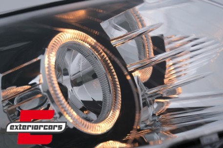 Prednja svjetla Angel Eyes (chrome) / Volkswagen Passat B6 3C (03.2005-2010), LPVWC5