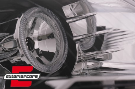 Prednja svjetla Angel Eyes (chrome) / Volkswagen Passat B6 3C (03.2005-2010), LPVWC5