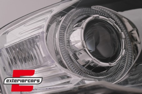 Prednja svjetla Angel Eyes (chrome) / Volkswagen Passat B6 3C (03.2005-2010), LPVWC5