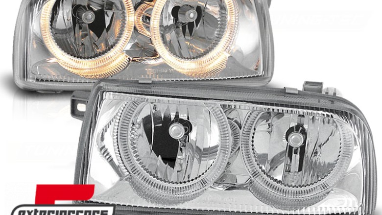 Prednja svjetla Angel Eyes (chrome) / Volkswagen Vento (01.1992-08.1998), LPVW31