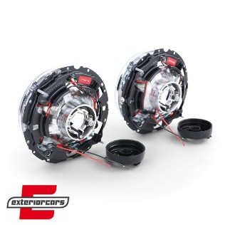Prednja svjetla Angel Eyes (chrome) / VW Caddy I (1982-1992) Jetta I (1979-1984), 12867_1