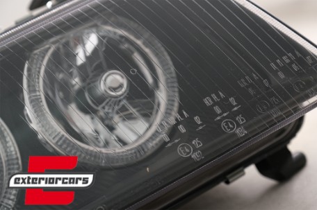 Prednja svjetla Angel Eyes (crna) / Audi A4 B5 (1994-12.1998), LPAU11
