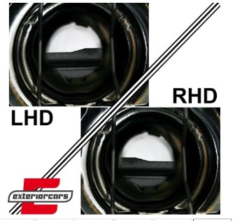 Prednja svjetla Angel Eyes (crna) / Audi A4 B6 (2000-2004), LPAU20