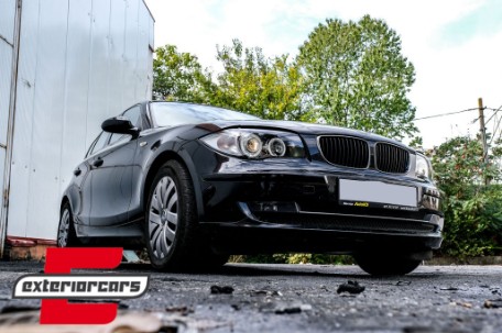 Prednja svjetla Angel Eyes (crna) / BMW serije 1 E81 E82 E87 E88 (2004-2011), LPBMD5