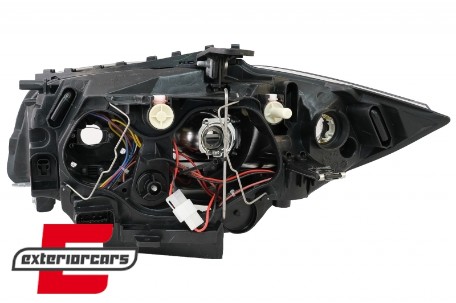 Prednja svjetla Angel Eyes (crna) / BMW serije 1 E81 E82 E87 E88 (2004-2011), LPBMD5
