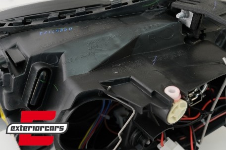 Prednja svjetla Angel Eyes (crna) / BMW serije 1 E81 E82 E87 E88 (2004-2011), LPBMD5