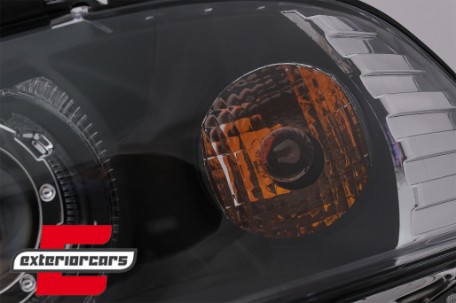 Prednja svjetla Angel Eyes (crna) / BMW serije 5 E39 (09.1995-06.2003), LPBMA9