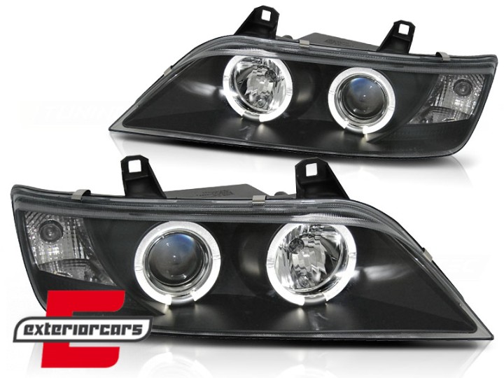 Prednja svjetla Angel Eyes (crna) / BMW Z3 (1996-2002), LPBM47