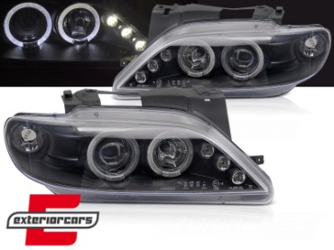 Prednja svjetla Angel Eyes (crna) / Citroen Xsara (1997-2000), LPCI14