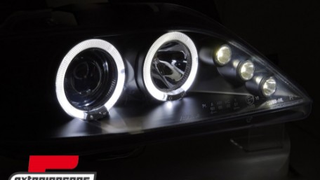 Prednja svjetla Angel Eyes (crna) / Citroen Xsara (1997-2000), LPCI14