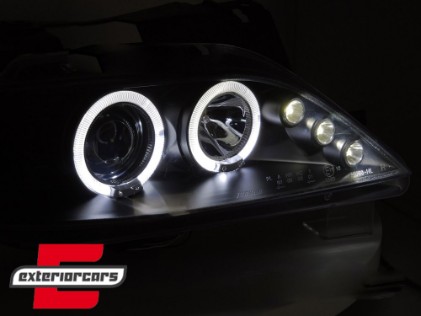 Prednja svjetla Angel Eyes (crna) / Citroen Xsara (1997-2000), LPCI14