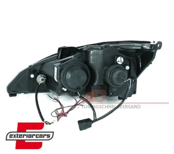 Prednja svjetla Angel Eyes (crna) / Ford Focus (1998-10.2001), LPFO10