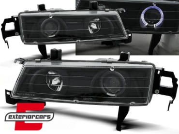 Prednja svjetla Angel Eyes (crna) / Honda Prelude (1992-01.1997), LPHO09