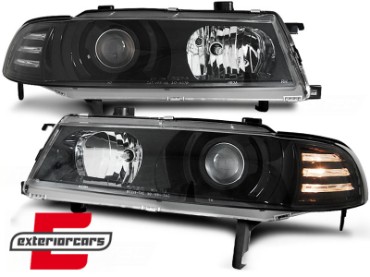 Prednja svjetla Angel Eyes (crna) / Honda Prelude (1992-01.1997), LPHO11