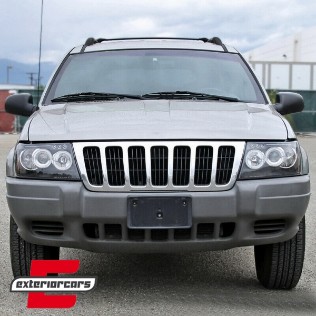 Prednja svjetla Angel Eyes (crna) / JEEP Grand Cherokee (1999-05.2005), LPCH04