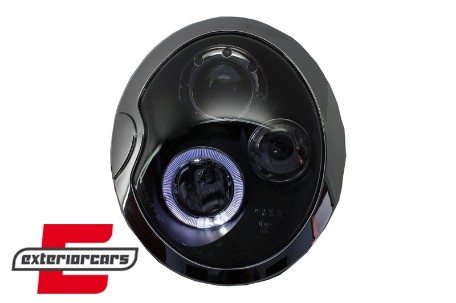 Prednja svjetla Angel Eyes (crna) / Mini Cooper R50 R52 R53 (2001-2008), LPMC02