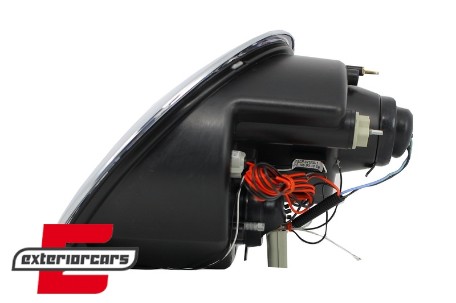 Prednja svjetla Angel Eyes (crna) / Mini Cooper R50 R52 R53 (2001-2008), LPMC02