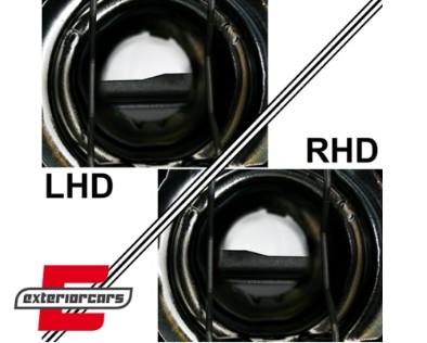 Prednja svjetla Angel Eyes (crna) / Opel Astra G (1997-2004), LPOP32