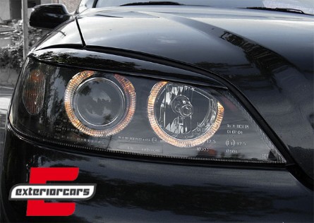 Prednja svjetla Angel Eyes (crna) / Opel Astra G (1997-2004), LPOP32