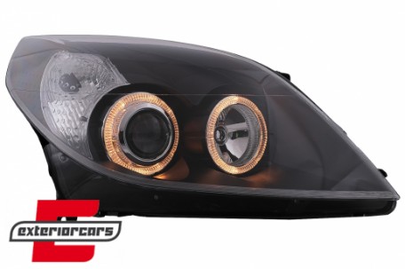 Prednja svjetla Angel Eyes (crna) / Opel Vectra C Signum (09.2005-2008), LPOP66