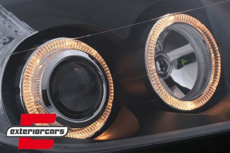 Prednja svjetla Angel Eyes (crna) / Opel Vectra C Signum (09.2005-2008), LPOP66