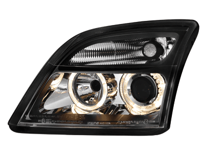 Prednja svjetla Angel Eyes (crna) / Opel Vectra C Signum (2002-2005), LPOP33