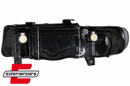 Prednja svjetla Angel Eyes (crna) / Seat Leon Toledo (1999-2004), LPSE06