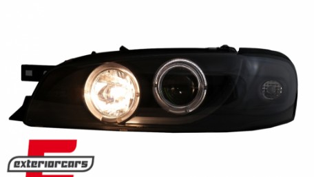 Prednja svjetla Angel Eyes (crna) / Subaru Impreza I GM, GC, GF (05.1993-2000), LPSU02