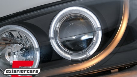 Prednja svjetla Angel Eyes (crna) / Subaru Impreza I GM, GC, GF (05.1993-2000), LPSU02