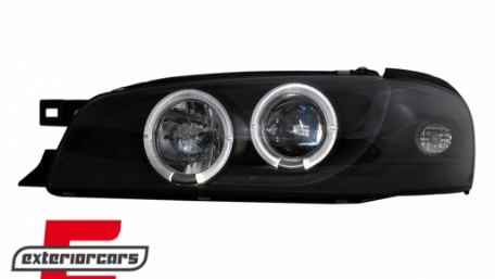 Prednja svjetla Angel Eyes (crna) / Subaru Impreza I GM, GC, GF (05.1993-2000), LPSU02