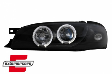 Prednja svjetla Angel Eyes (crna) / Subaru Impreza I GM, GC, GF (05.1993-2000), LPSU02