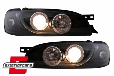 Prednja svjetla Angel Eyes (crna) / Subaru Impreza I GM, GC, GF (05.1993-2000), LPSU02