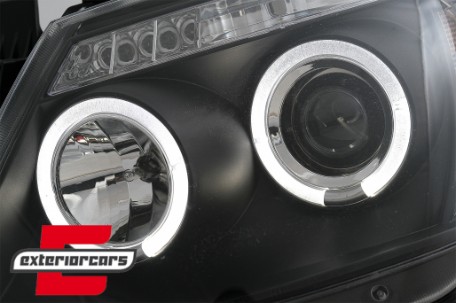Prednja svjetla Angel Eyes (crna) / Toyota Hilux (2005-2011), LPTO08