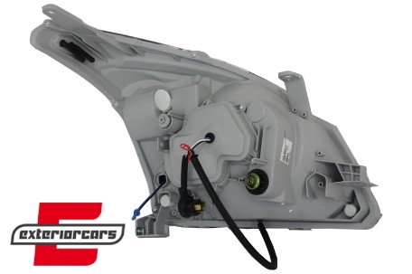 Prednja svjetla Angel Eyes (crna) / Toyota Land Cruiser FJ120 (2003-2008), LPTO06