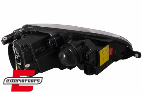 Prednja svjetla Angel Eyes (crna) / Volkswagen Golf 5 (2003-2008), LPVWH7