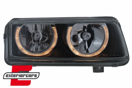 Prednja svjetla Angel Eyes (crna) / Volkswagen Passat B4 (11.1993-05.1997), LPVW41