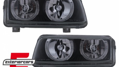 Prednja svjetla Angel Eyes (crna) / Volkswagen Passat B4 (11.1993-05.1997), LPVW41