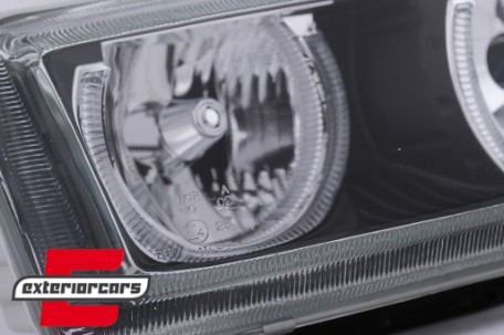 Prednja svjetla Angel Eyes (crna) / Volkswagen Passat B4 (11.1993-05.1997), LPVW41