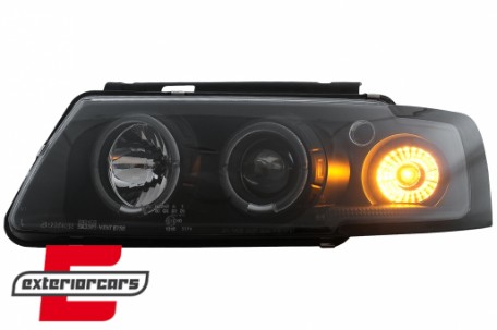 Prednja svjetla Angel Eyes (crna) / Volkswagen Passat B5 3B (11.1996-08.2000), LPVW13
