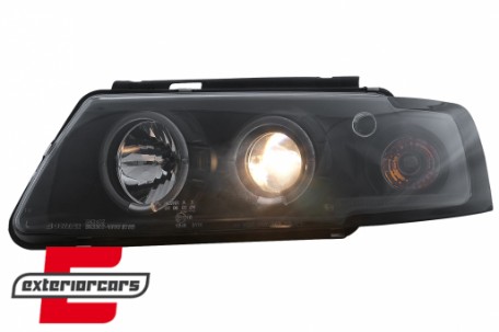 Prednja svjetla Angel Eyes (crna) / Volkswagen Passat B5 3B (11.1996-08.2000), LPVW13