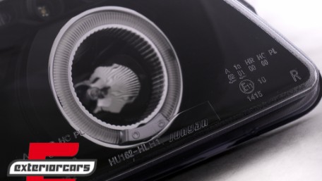 Prednja svjetla Angel Eyes (crna) / Volkswagen Passat B5 3B (11.1996-08.2000), LPVW78